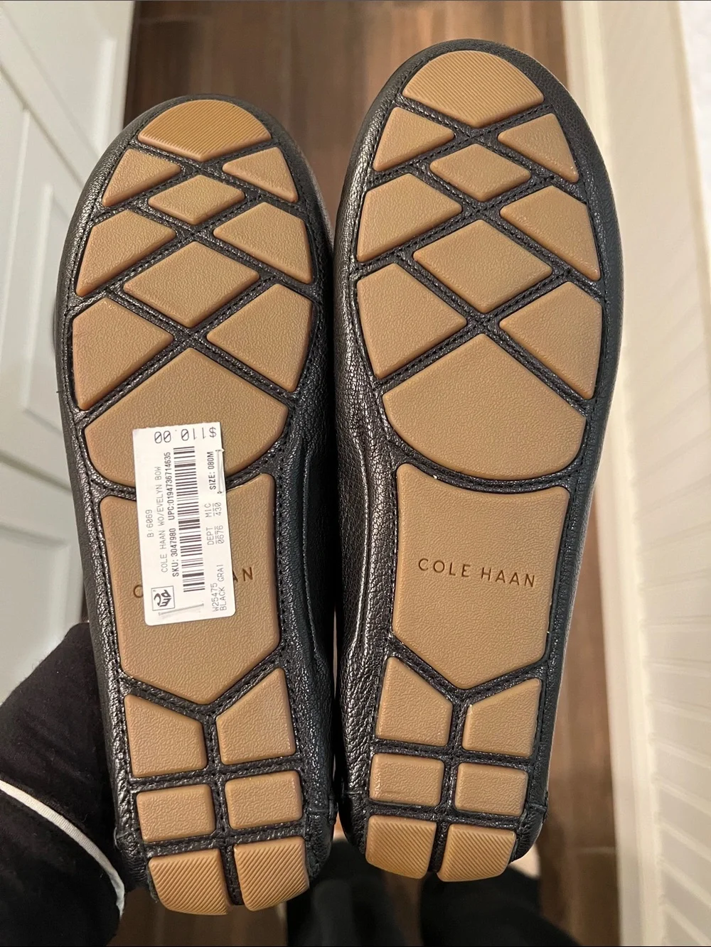 Cole Haan Evelyn Bow Black Loafers